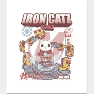 Iron Catz N°2 Posters and Art